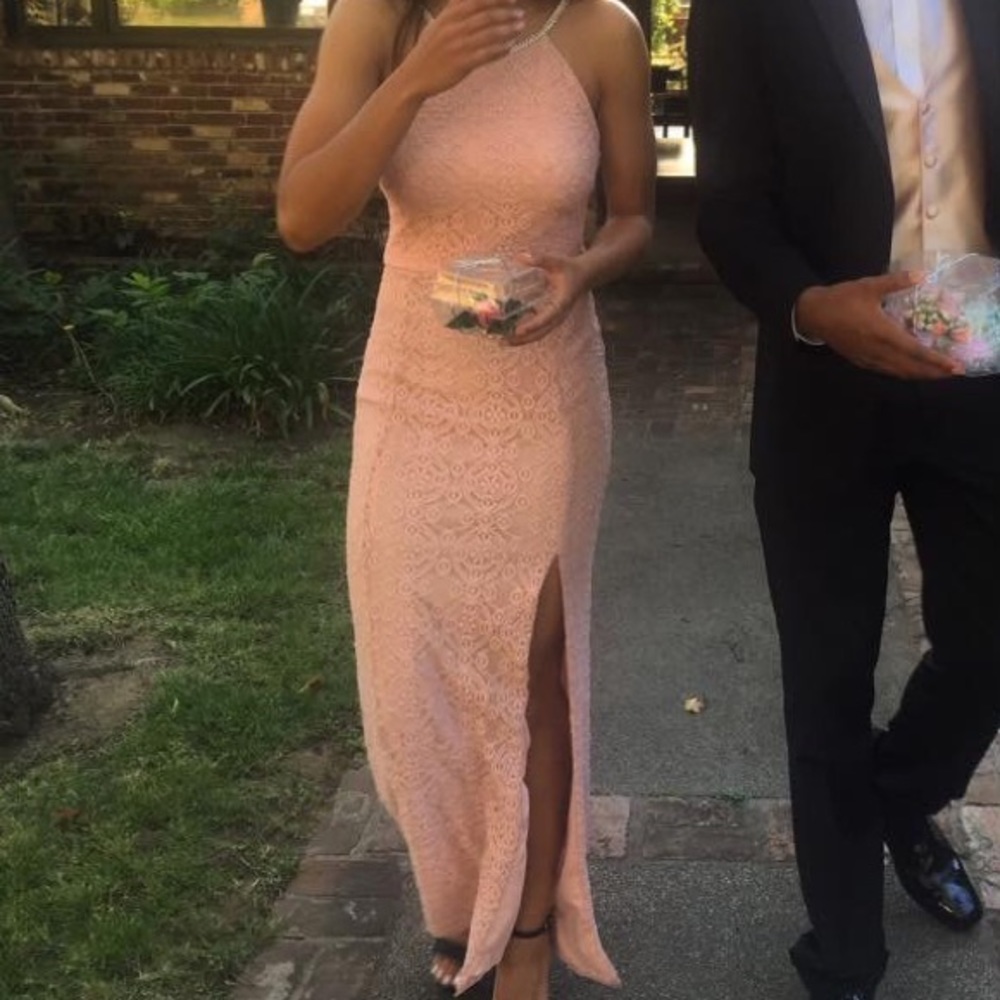 Nordstrom Pink Lace Dress
